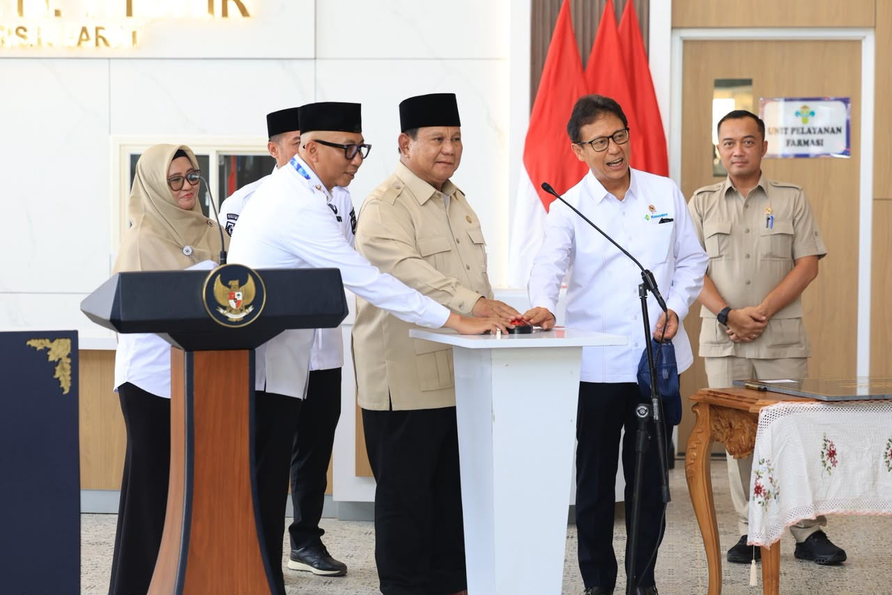 Resmikan RSUD K.H. Muhammad Thohir Krui, Prabowo: Rakyat Harus Rasakan Manfaat Nyata