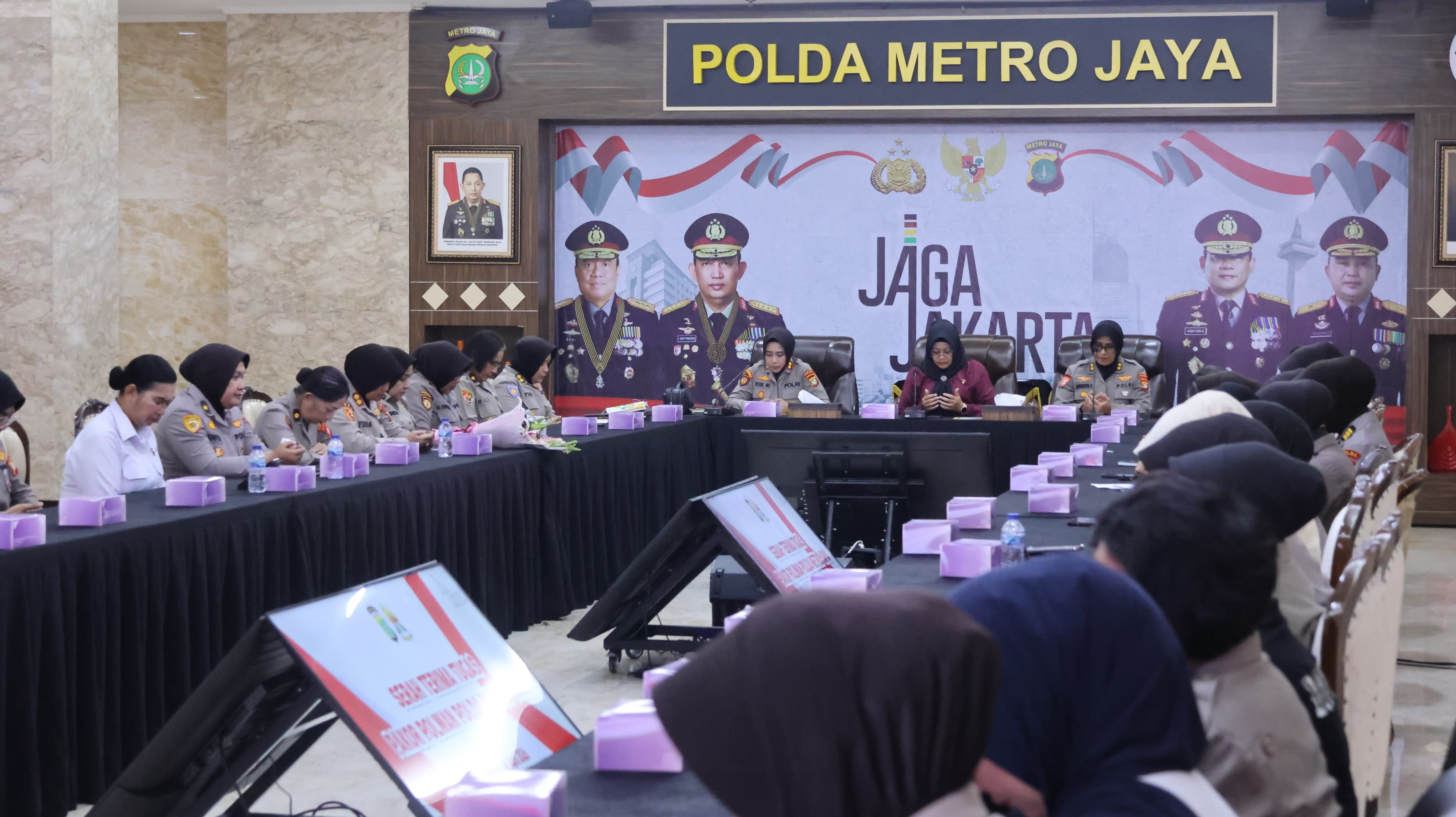 Serah Terima Kepengurusan Polwan Polda Metro Jaya, Srikandi Polri Perkuat Estafet Kepemimpinan