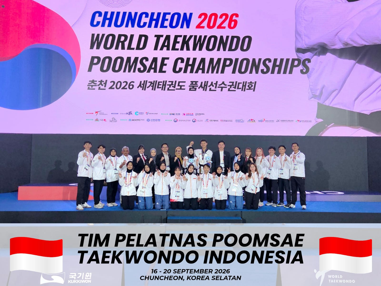 Atlet Taekwondo TNI Raih Medali Perak Kategori Poomsae Tingkat Dunia di Korea Selatan