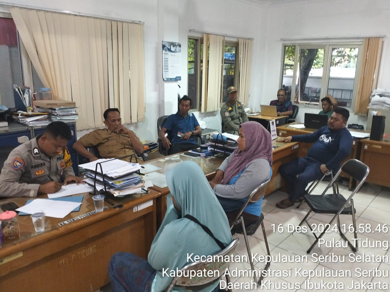 Bhabinkamtibmas Pulau Tidung Berhasil Selesaikan Kasus Penyalahgunaan Identitas di Media Sosial