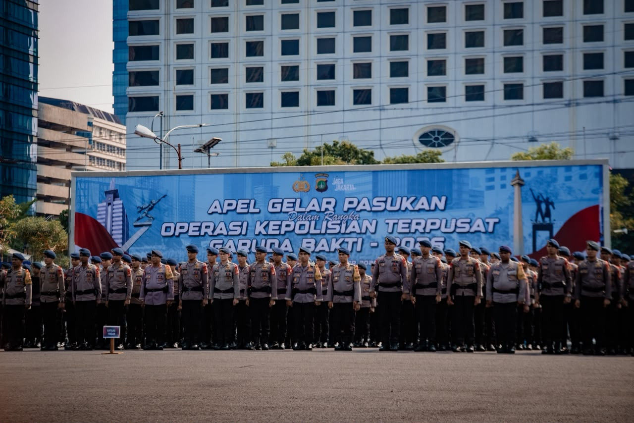 Polri Gelar Apel Pasukan Pengamanan FIFA ASEAN Cup 2026