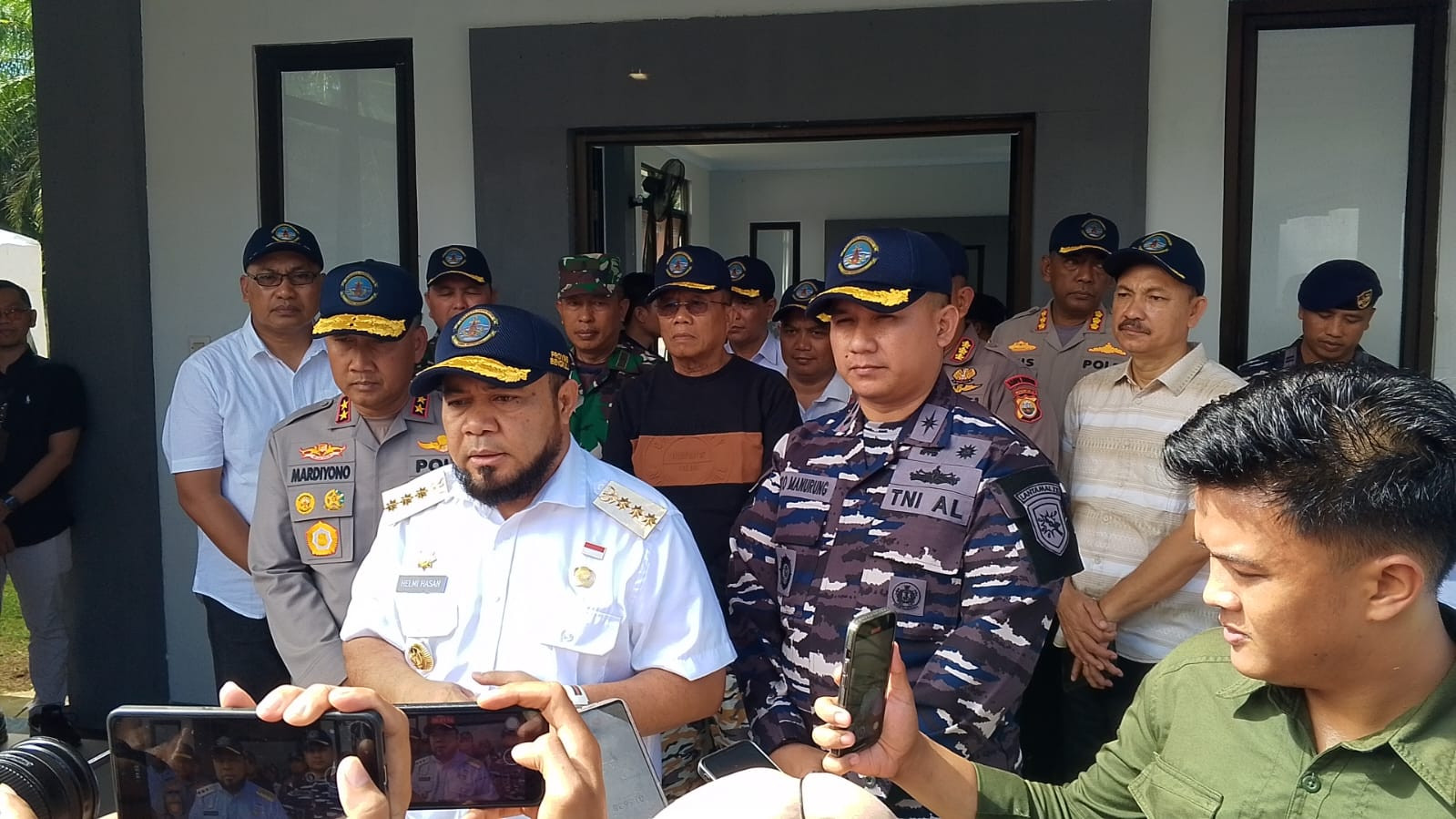 Lanal Bengkulu Fasilitasi Coffe Morning Forkopimda Provinsi Bengkulu, Jalin Silaturahmi dan Komunikasi