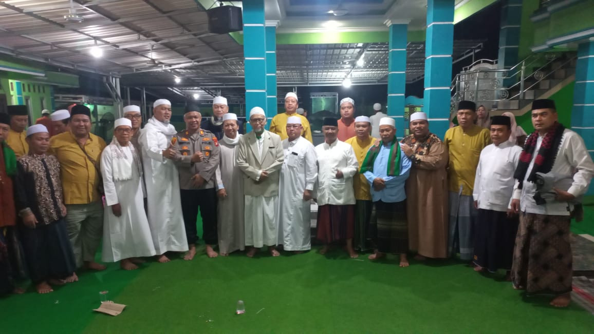 Kapolsek Bekasi Barat Sampaikan Himbauan Kamtibmas Kepada Majelis Taklim As-Salmaniyah