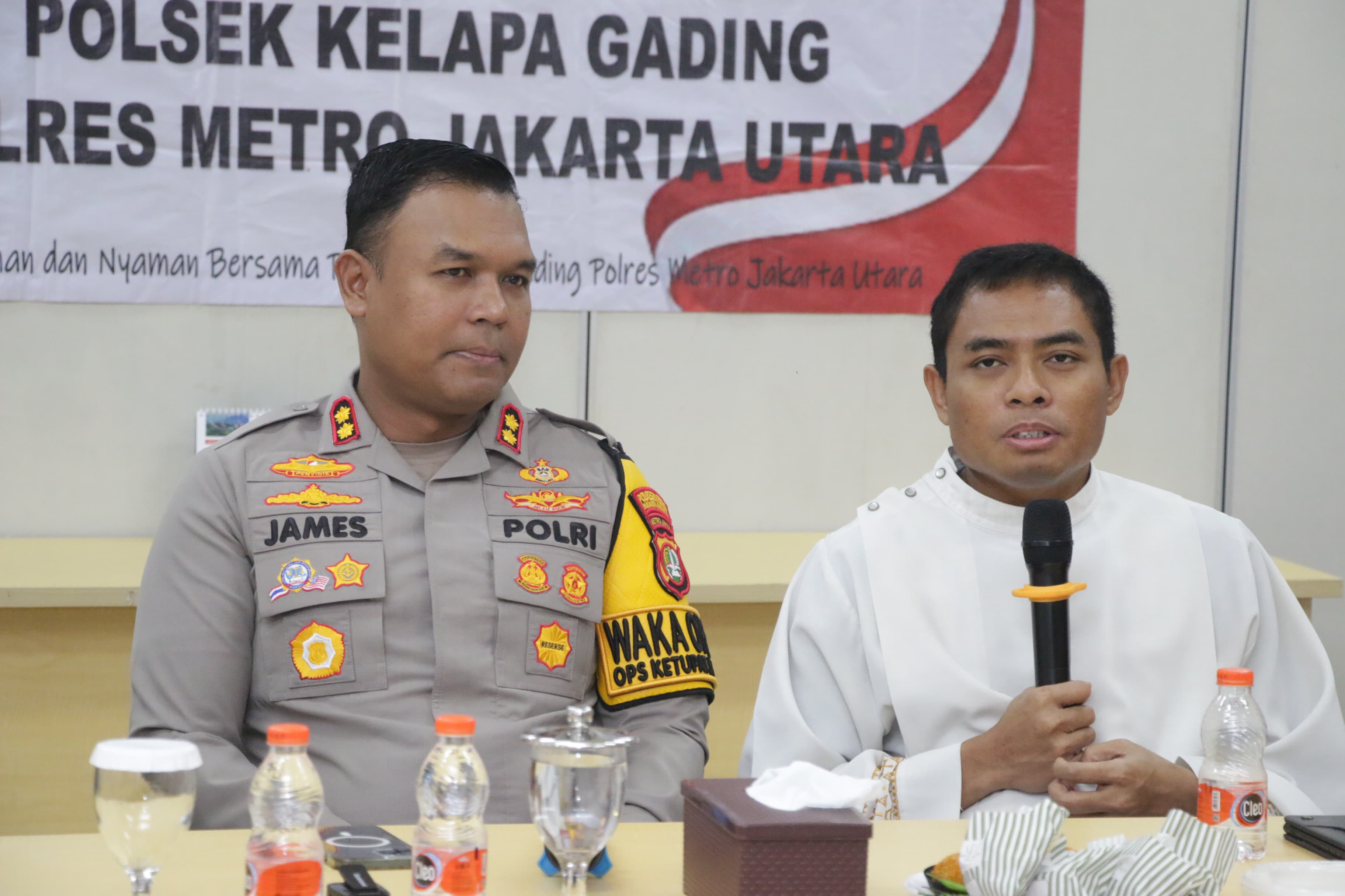 Polres Metro Jakarta Utara Gelar "Minggu Kasih" di Gereja St. Kim Tae Gon Kelapa Gading