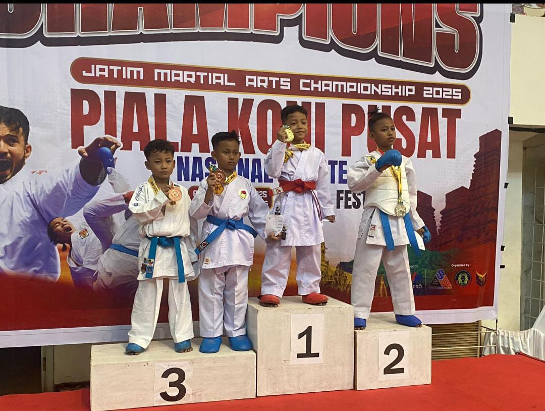 Torehkan Prestasi Membanggakan, Atlet-Atlet Karate Inkai Binaan Lanal Batuporon Berhasil Sabet Emas Pada Kejuaraan Piala Kemendagri Tahun 2025