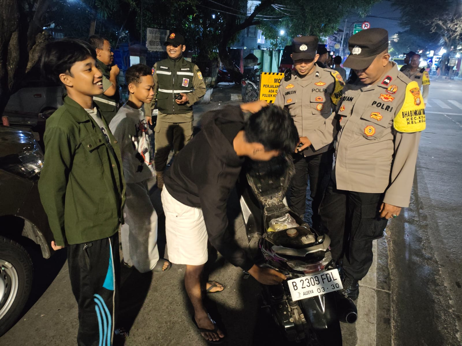 Polsek Koja Intensifkan Patroli KRYD, Ciptakan Rasa Aman bagi Warga Jakarta Utara