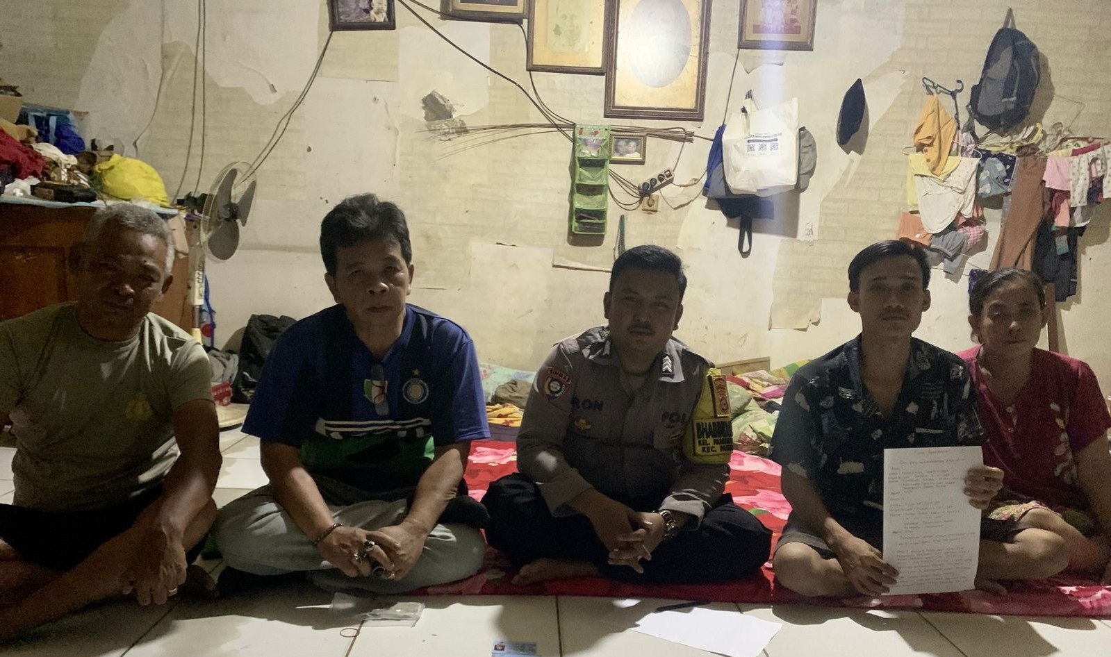 Polsek Pademangan Selesaikan Perselisihan Warga Melalui Problem Solving