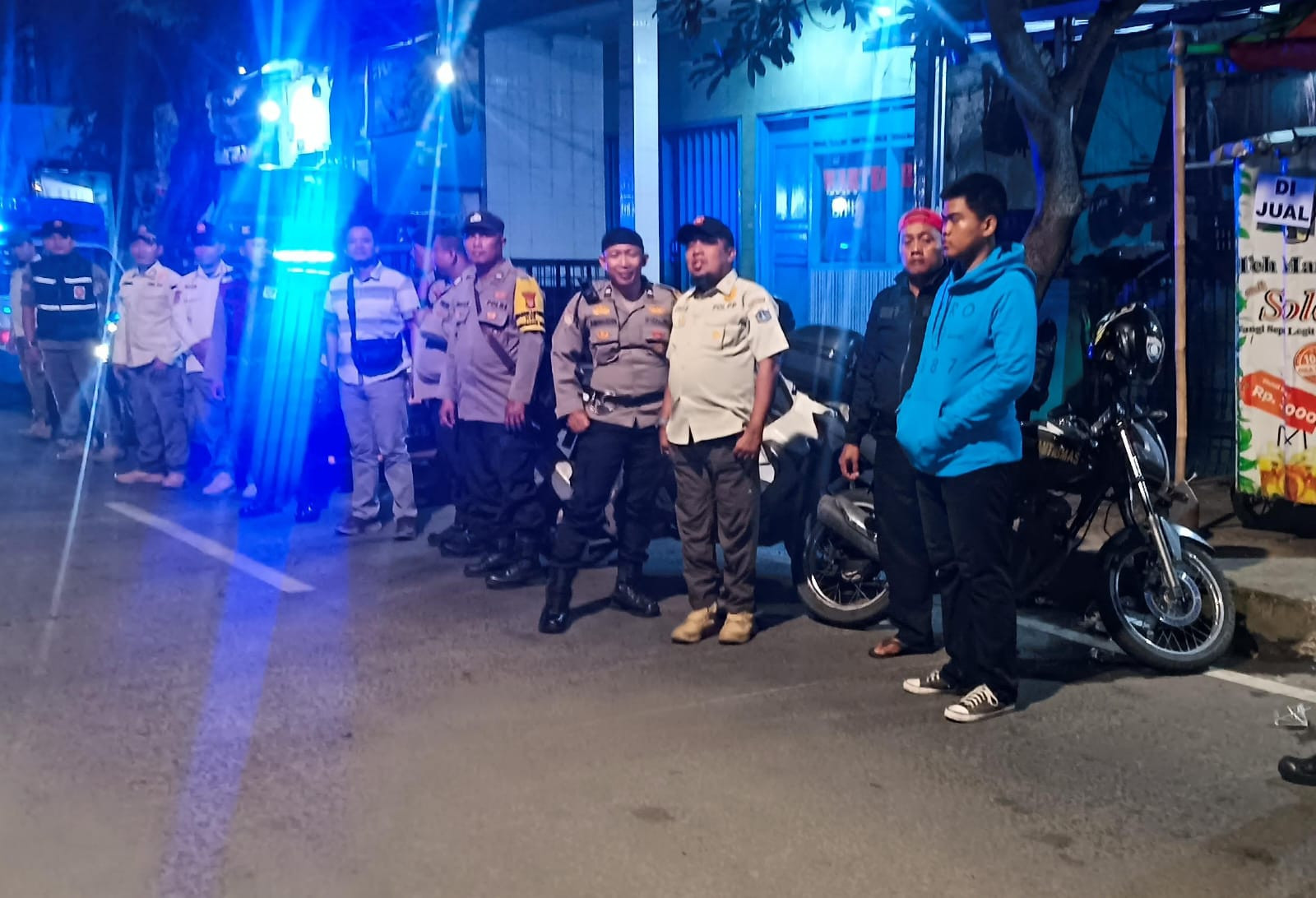 Operasi Cipta Kondisi, Polsek Koja Intensifkan KRYD dan Amankan Penjual Miras di Lagoa