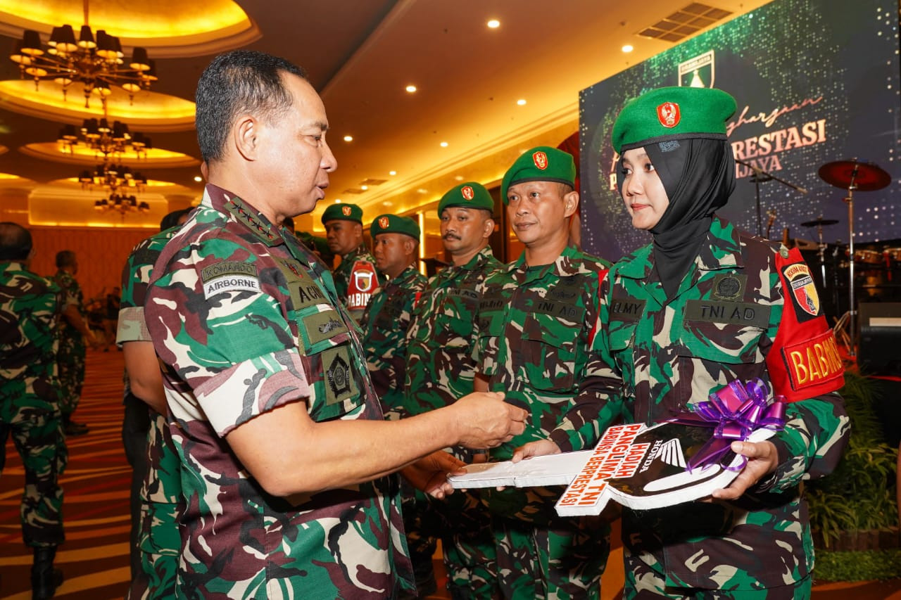 Panglima TNI Apresiasi Peran Babinsa Kodam V/Brawijaya, Dorong Sinergi untuk Indonesia Emas