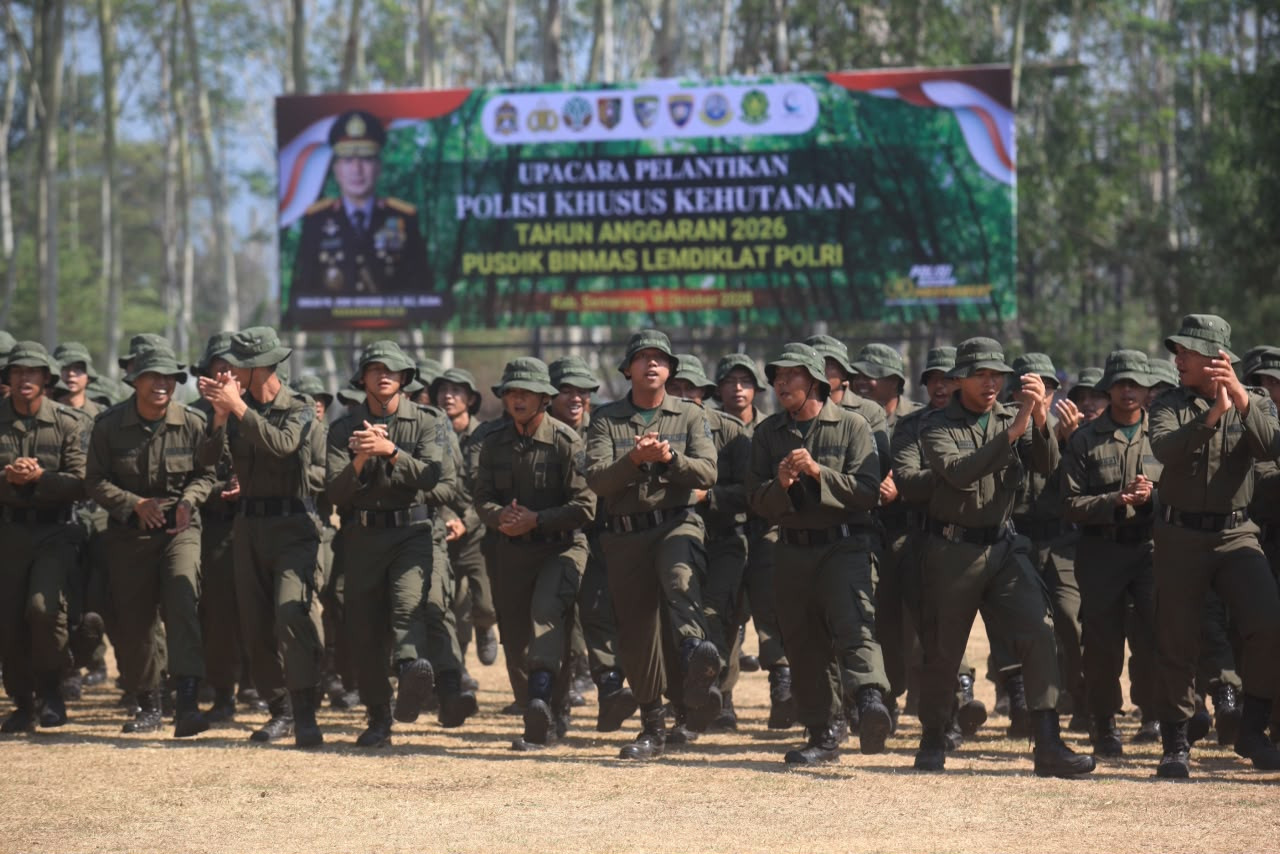 Tindak Lanjuti Arahan Presiden, Polri Siapkan 70 Ribu Polisi Khusus Kehutanan