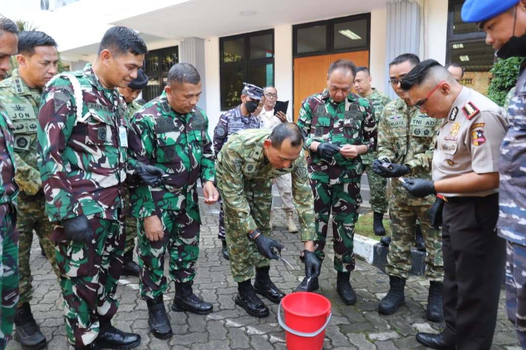 Pemusnahan Barang Bukti, Otmilti II Jakarta Tegaskan Komitmen Penegakan Hukum Transparan dan Akuntabel