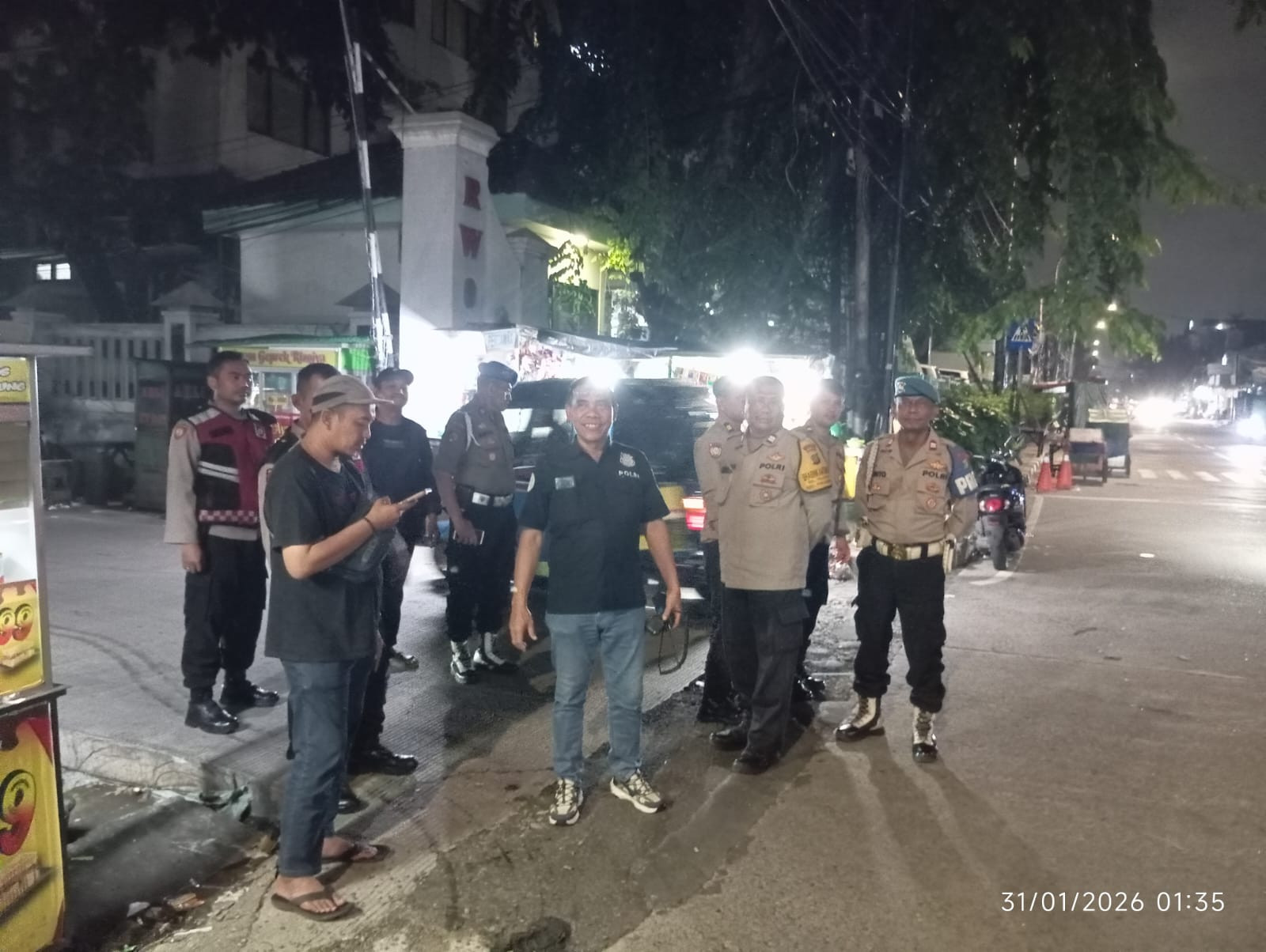 Polsek Metro Penjaringan Gelar Apel KRYD, Antisipasi Tawuran dan Kejahatan Jalanan