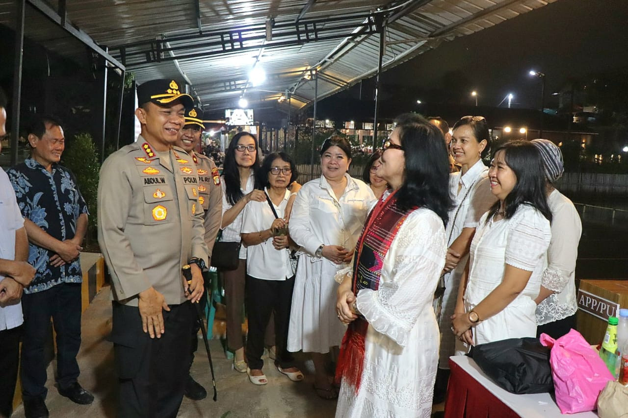 Kapolres Metro Depok Cek Keamanan Sejumlah Gereja Jelang Hari Paskah 2025
