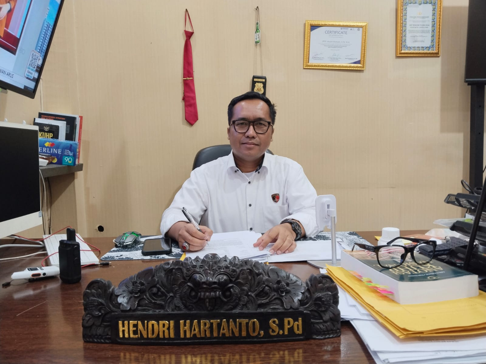 Berawal dari Laporan Call Center 110, Polsek Koja Amankan Enam Terduga Pelaku Judi di Walang