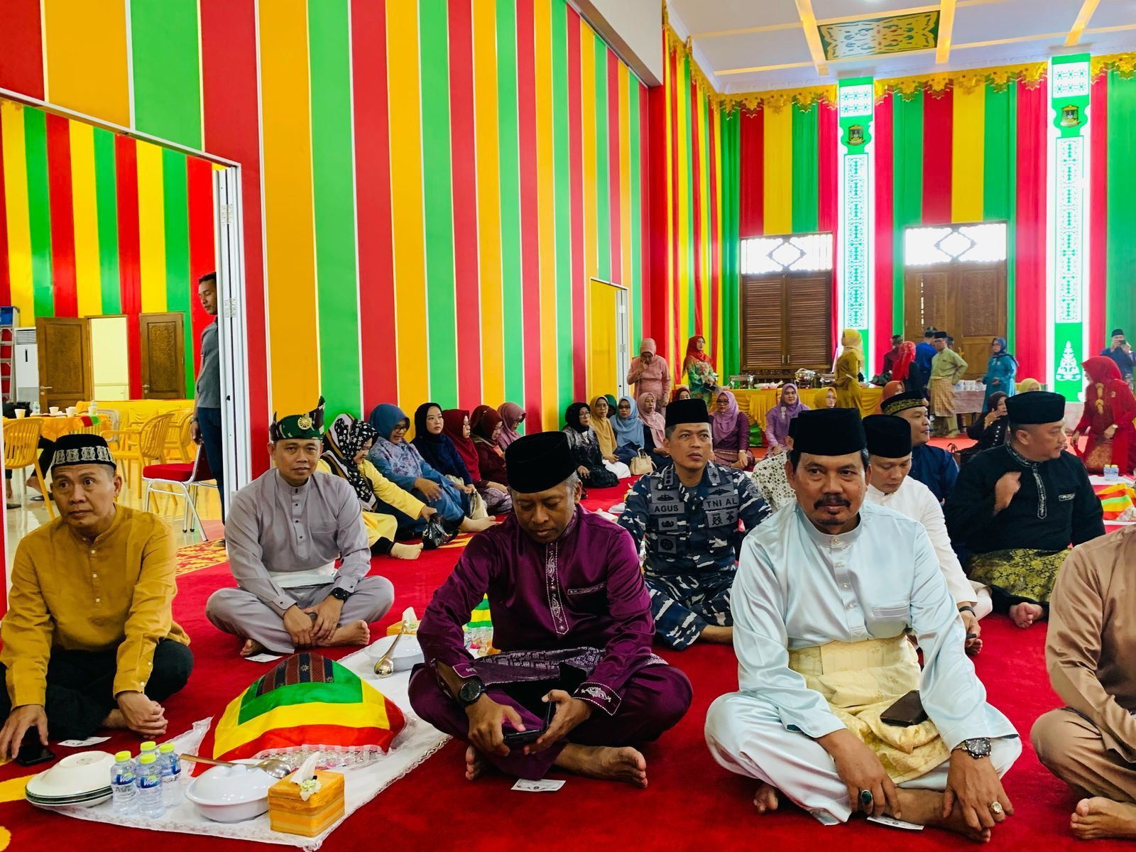 Danlanal Bintan Hadiri Halal Bihalal Lembaga Adat Melayu Kepulauan Riau