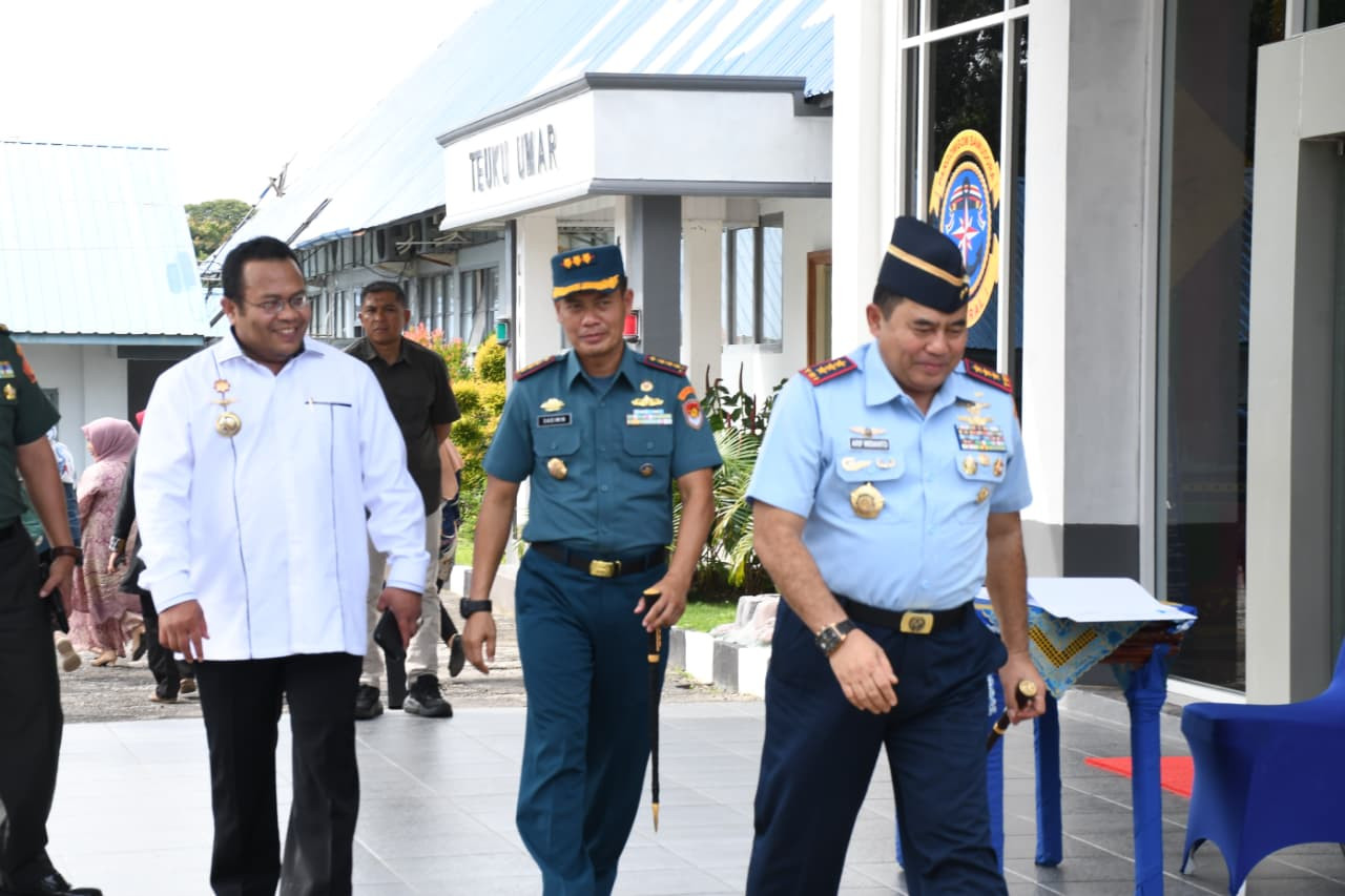 Danlanal Sabang Terima Kunjungan Dansesko TNI Beserta Rombongan