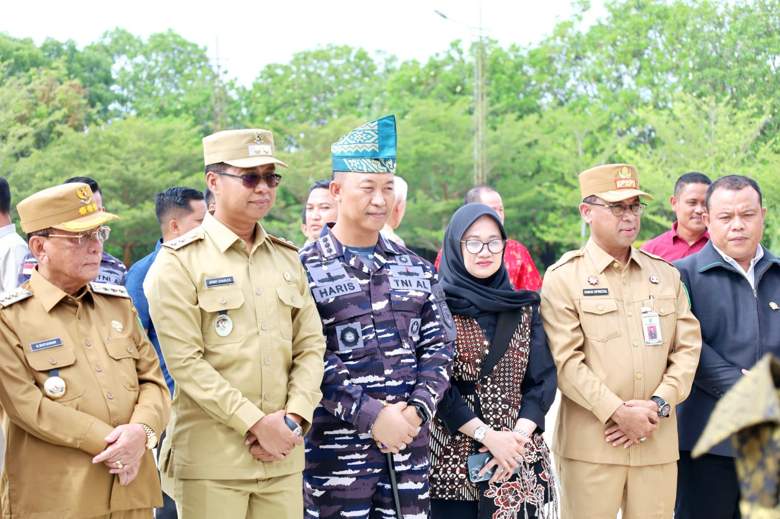 Sinergi di Negeri Seribu Kubah, Danlanal Dumai Laksanakan Kunker ke Kabupaten Rokan Hilir