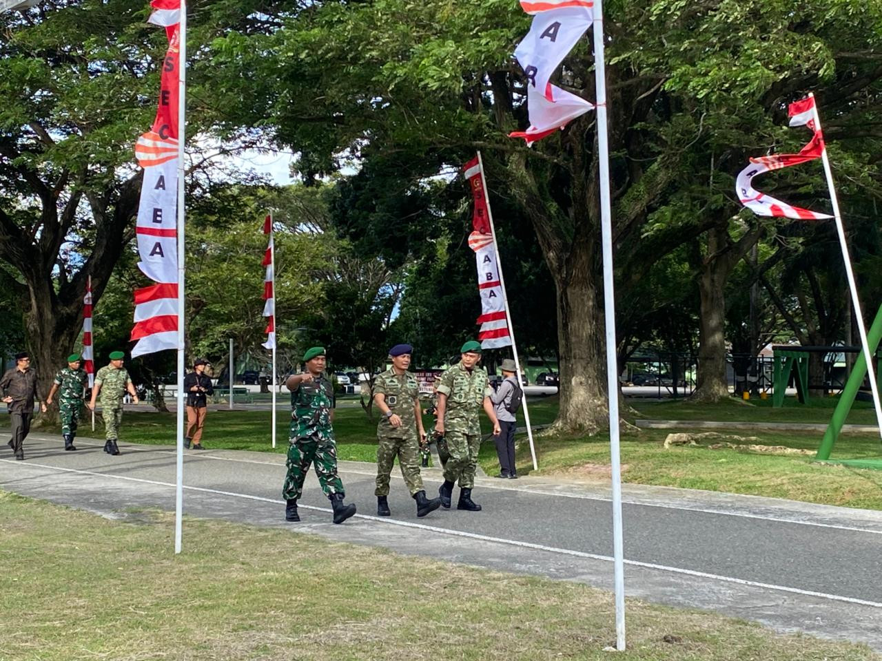 Danlanal Sabang Hadiri Penutupan Kegiatan Korps Kadet Republik Indonesia di Rindam Iskandar Muda
