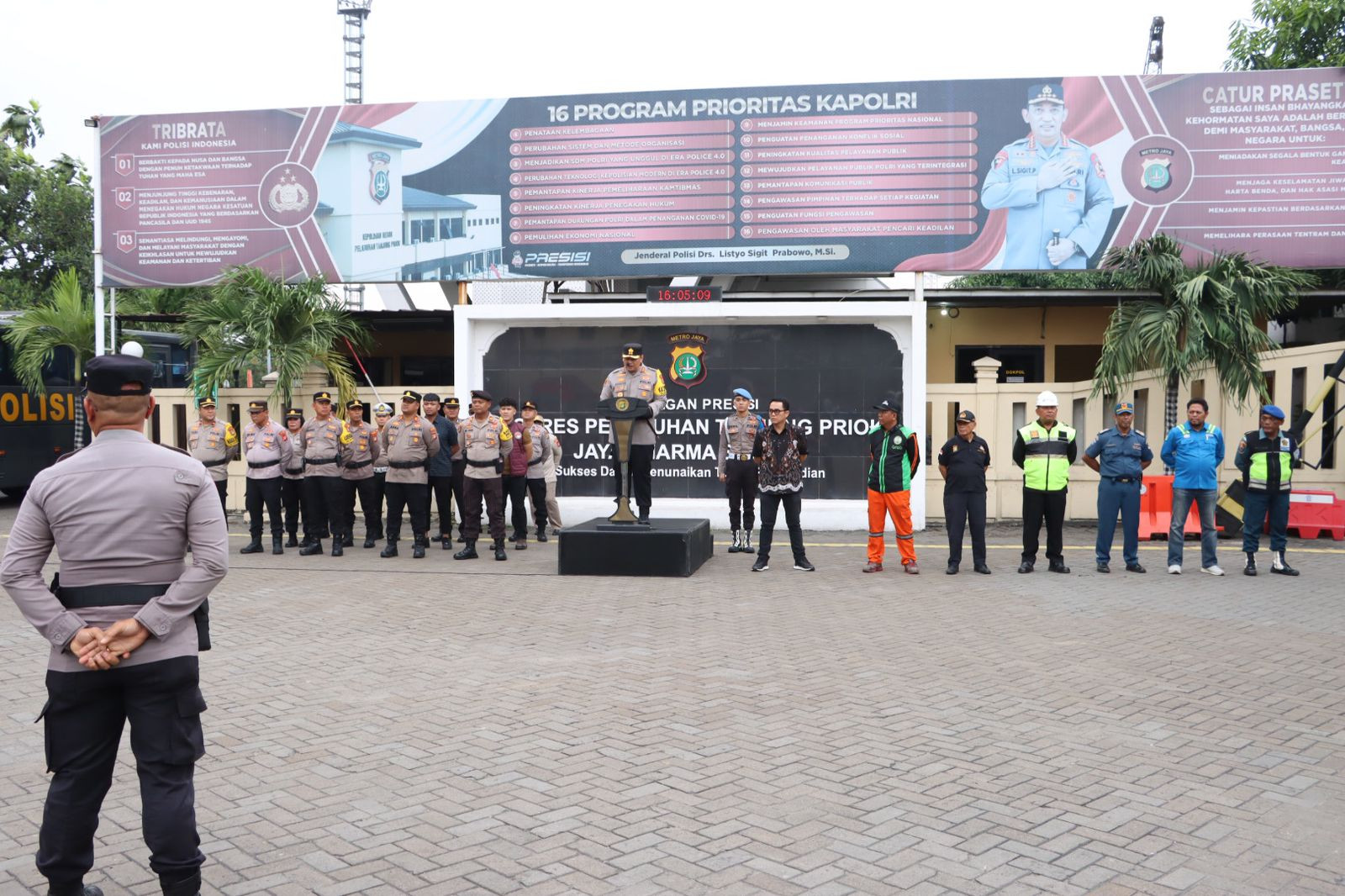 Apel Siaga Potmas, Jaga Jakarta, Amankan Pelabuhan Tanjung Priok