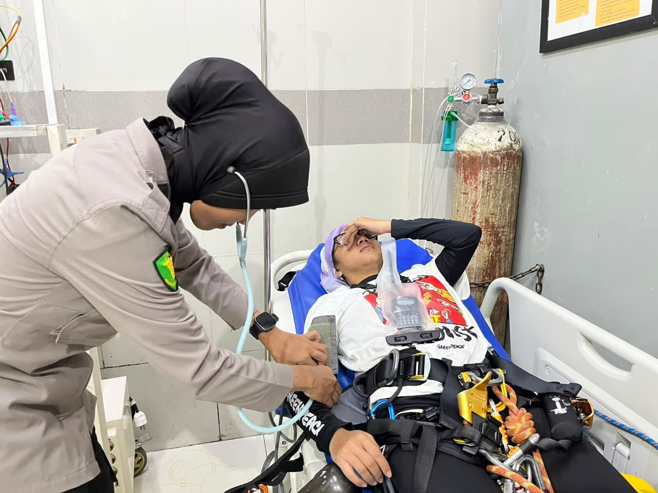 Keselamatan Masyarakat adalah Prioritas Utama, Enam Orang Dapat Pelayanan Kesehatan di Bundaran HI