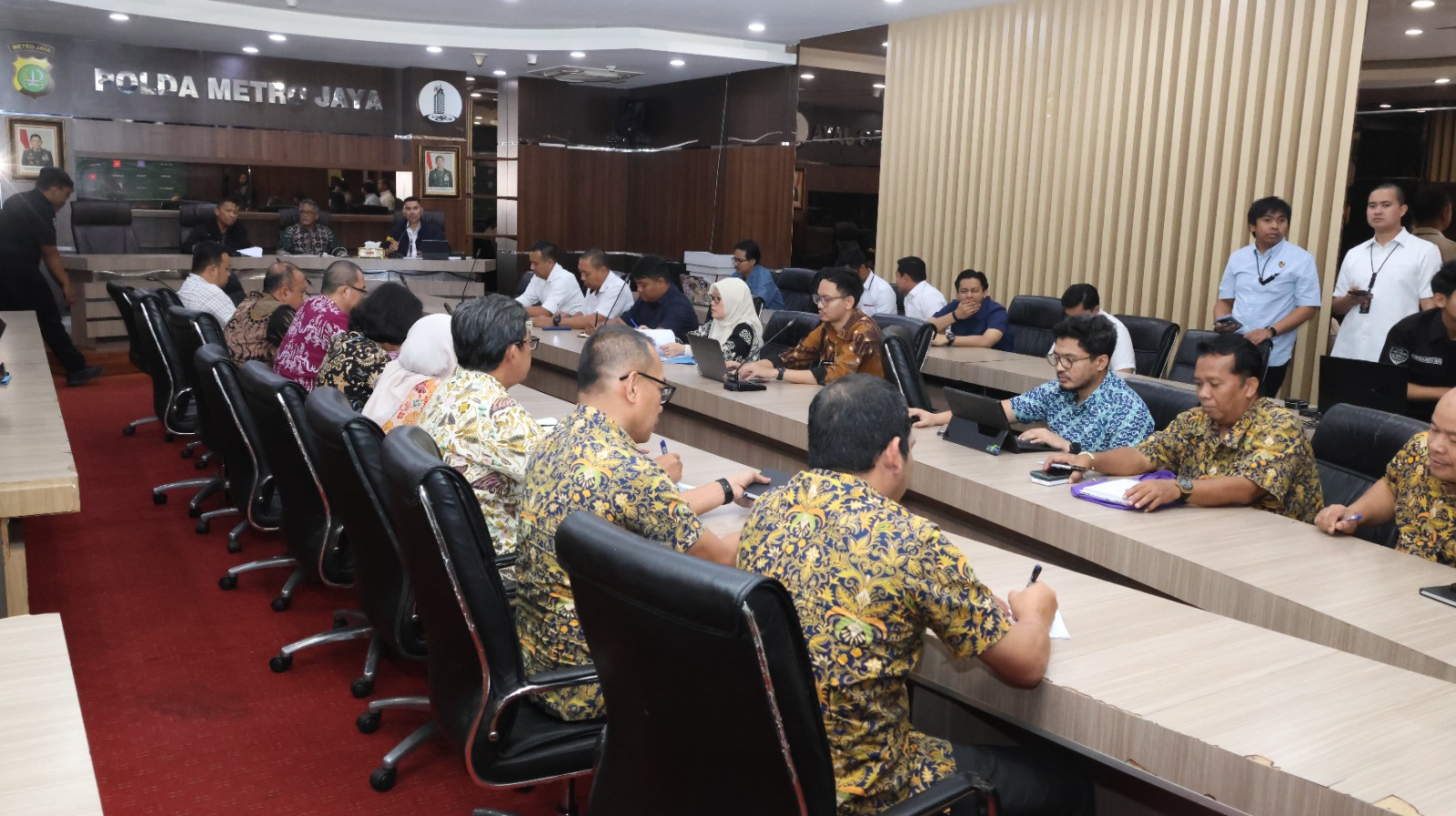 Polda Metro Jaya Rakor Satgas Saber Pangan, Antisipasi Rawan Bapokting Dua Pekan Jelang Hari Raya