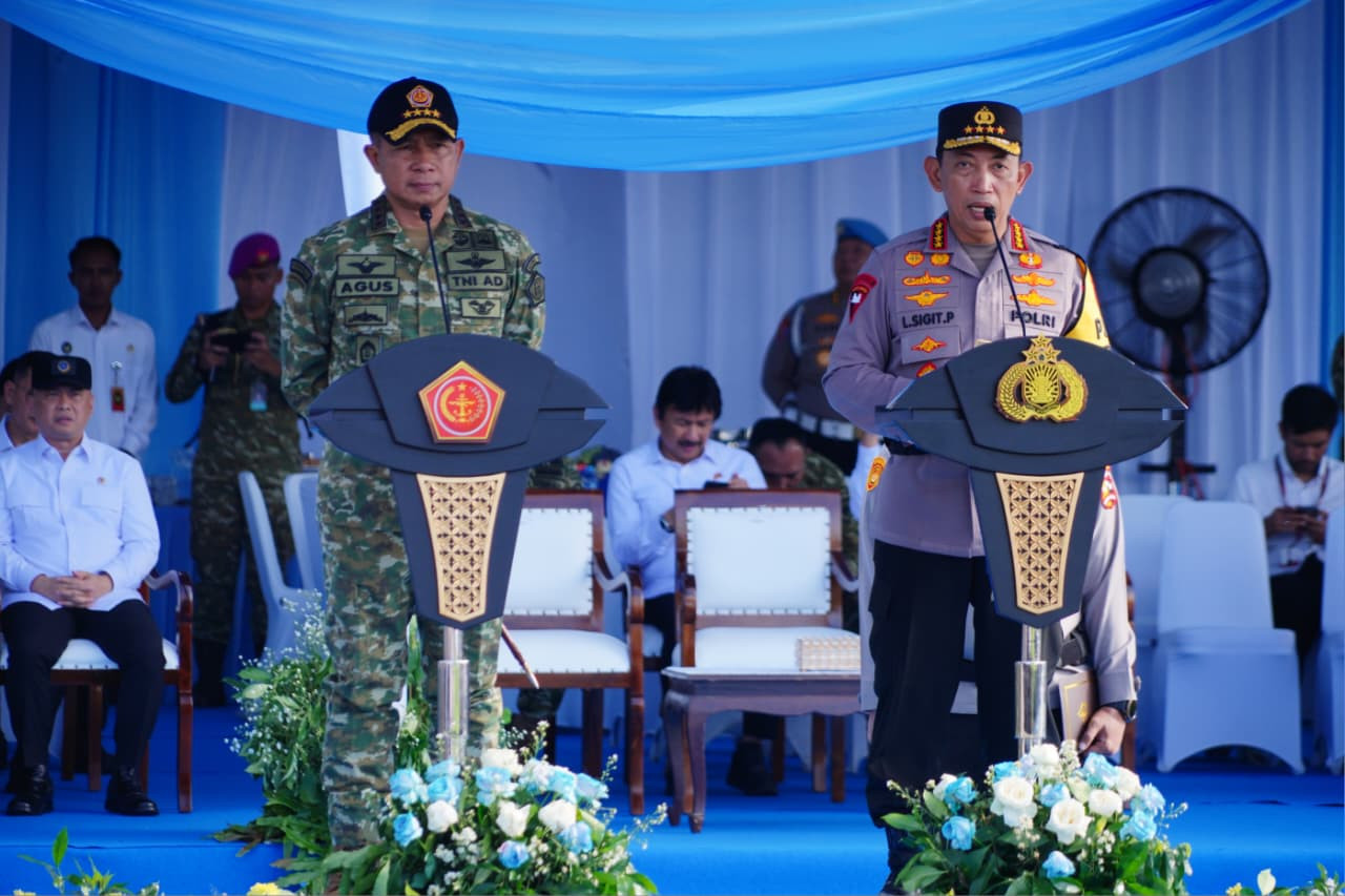 Panglima TNI dan Kapolri Pimpin Apel Gelar Pasukan Operasi Ketupat 2026 di Monas