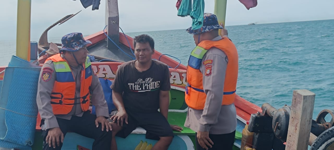 Satpolairud Polres Kepulauan Seribu Intensifkan Patroli Laut Antisipasi Kejahatan, Nelayan Diimbau Waspadai Cuaca Buruk