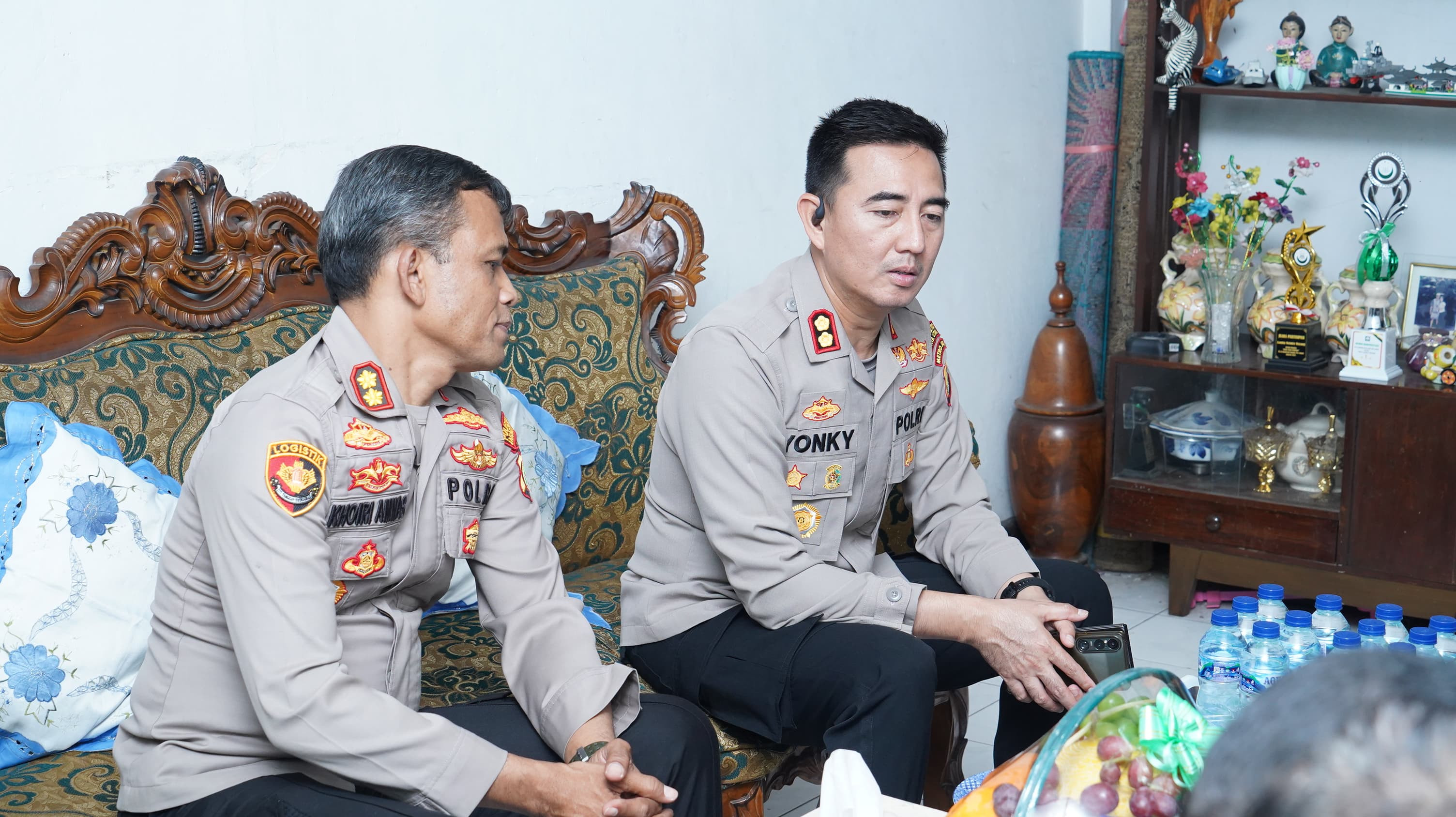 Anjangsana Hari Bhayangkara Ke -80, Polres Metro Jakarta Utara Pererat Silaturahmi dengan Purnawirawan