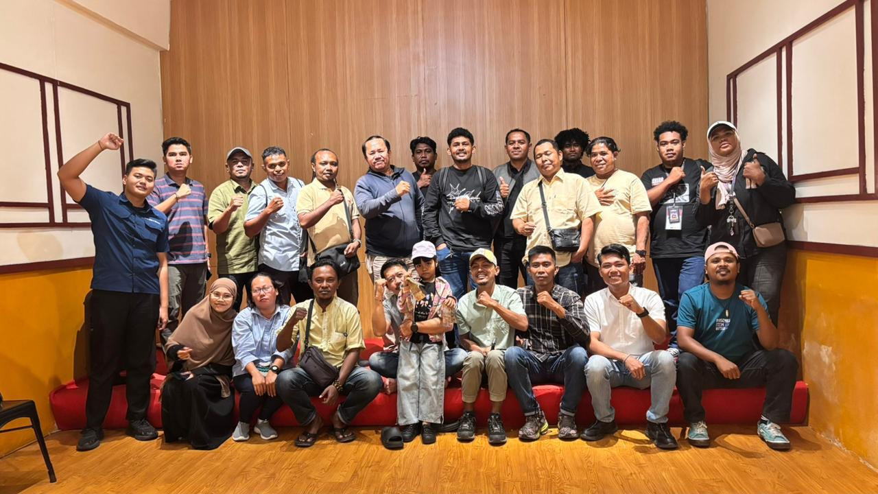 Satgas Ops Damai Cartenz Perkuat Sinergi dengan Wartawan Mimika Lewat Silaturahmi dan Buka Puasa Bersama