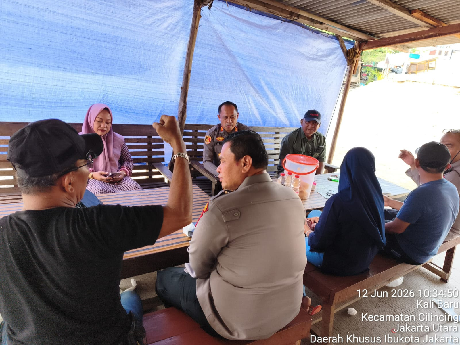 Jaga Jakarta On The Spot, Polisi dan Warga Kalibaru Satukan Langkah Jaga Kamtibmas