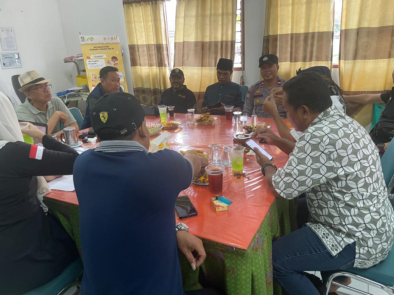 Tiga Pilar Kelurahan Jati Bening Baru Mengadakan Giat Halal Bihalal