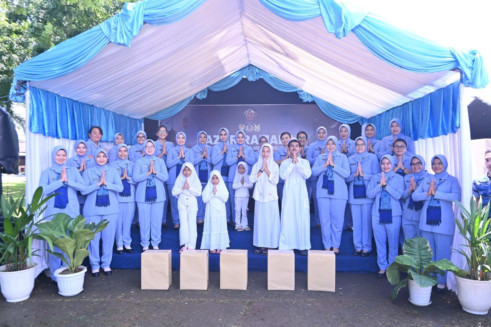 Lanud Sultan Hasanuddin Gelar Bazar Ramadan TNI Serentak, Jelang Idul Fitri