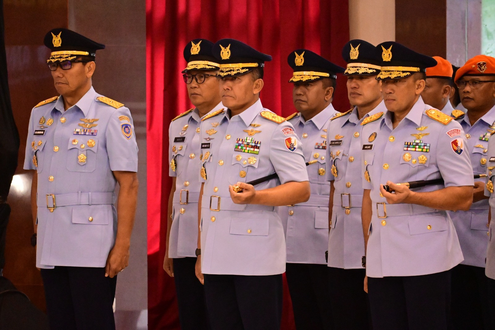 Danlanud Sultan Hasanuddin Hadiri Sertijab Pangkodau II