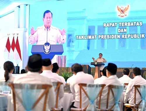 Dukung Percepatan Program Prioritas, Panglima TNI Hadiri Rapat Terbatas dan Taklimat yang Dipimpin Presiden RI Prabowo Subianto