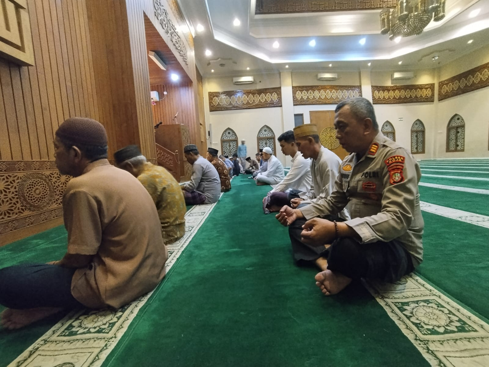 Subuh Keliling Polsek Koja: Perkuat Keamanan, Waspadai Pencurian Motor