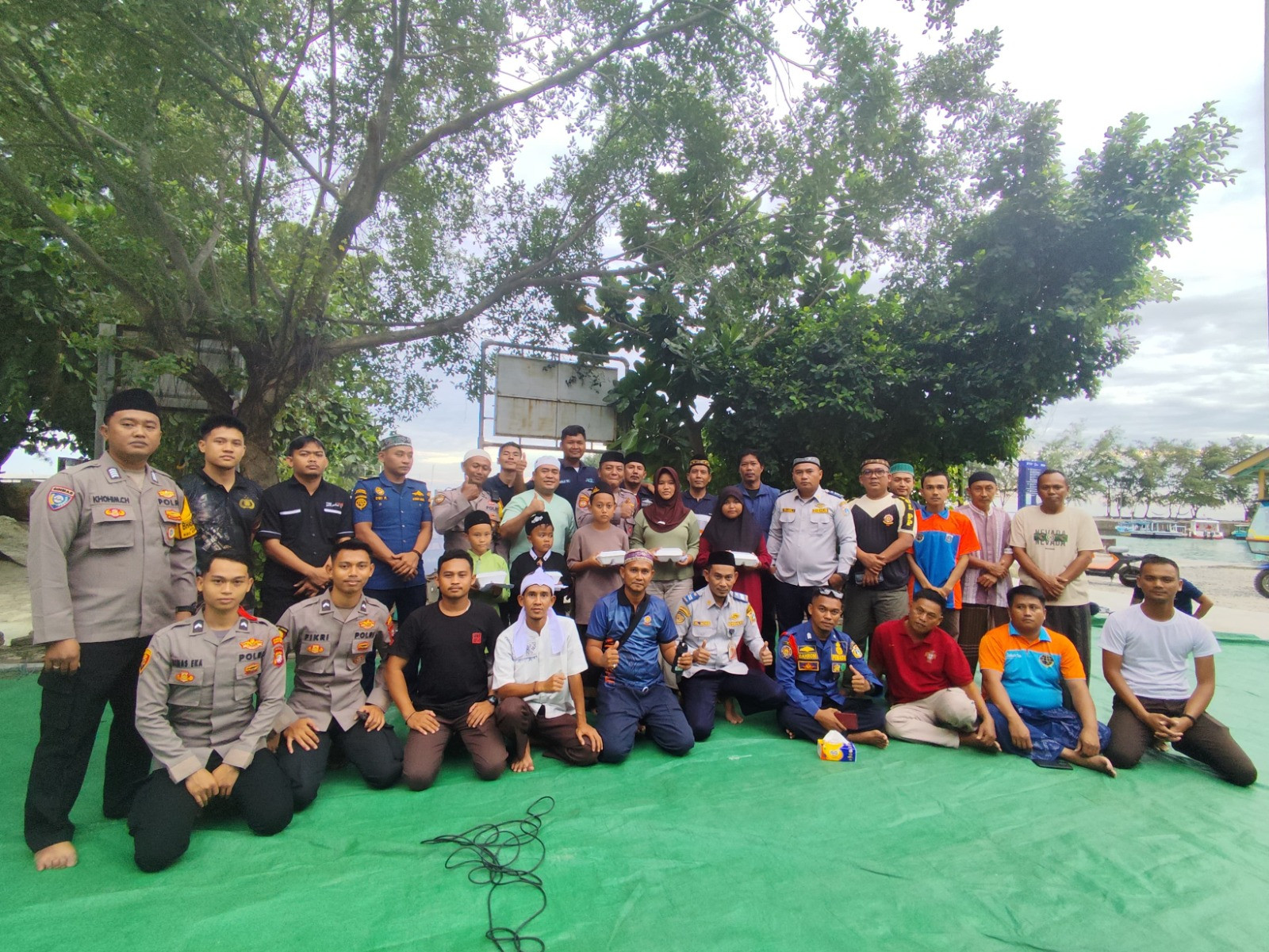 Polsubsektor Pulau Pari Gelar Santunan Anak Yatim dan Buka Puasa Bersama di Bulan Suci Ramadhan