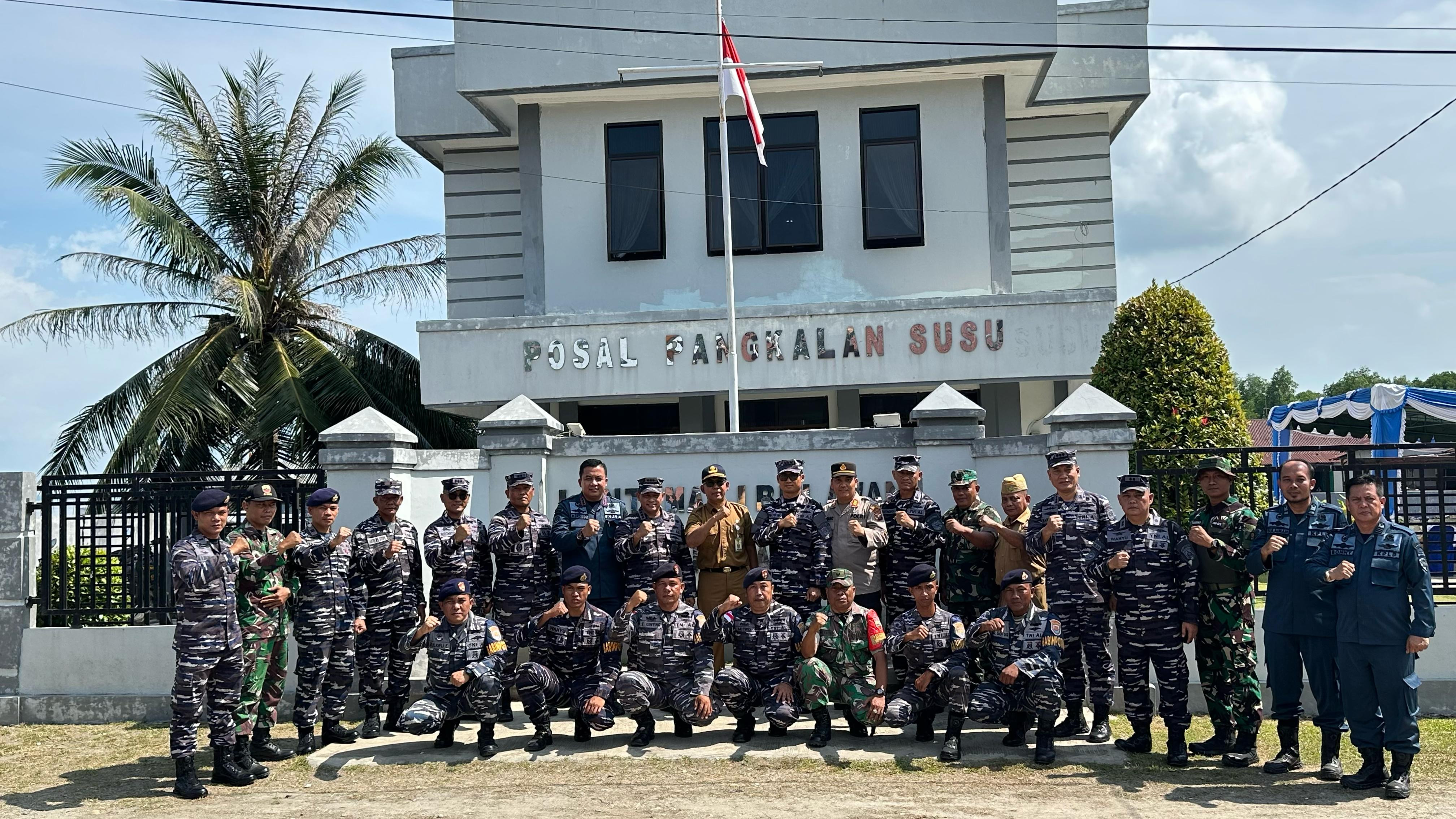 Wadan Lantamal I Cek Kesiapsiagaan POS TNI AL Jajaran Lantamal I