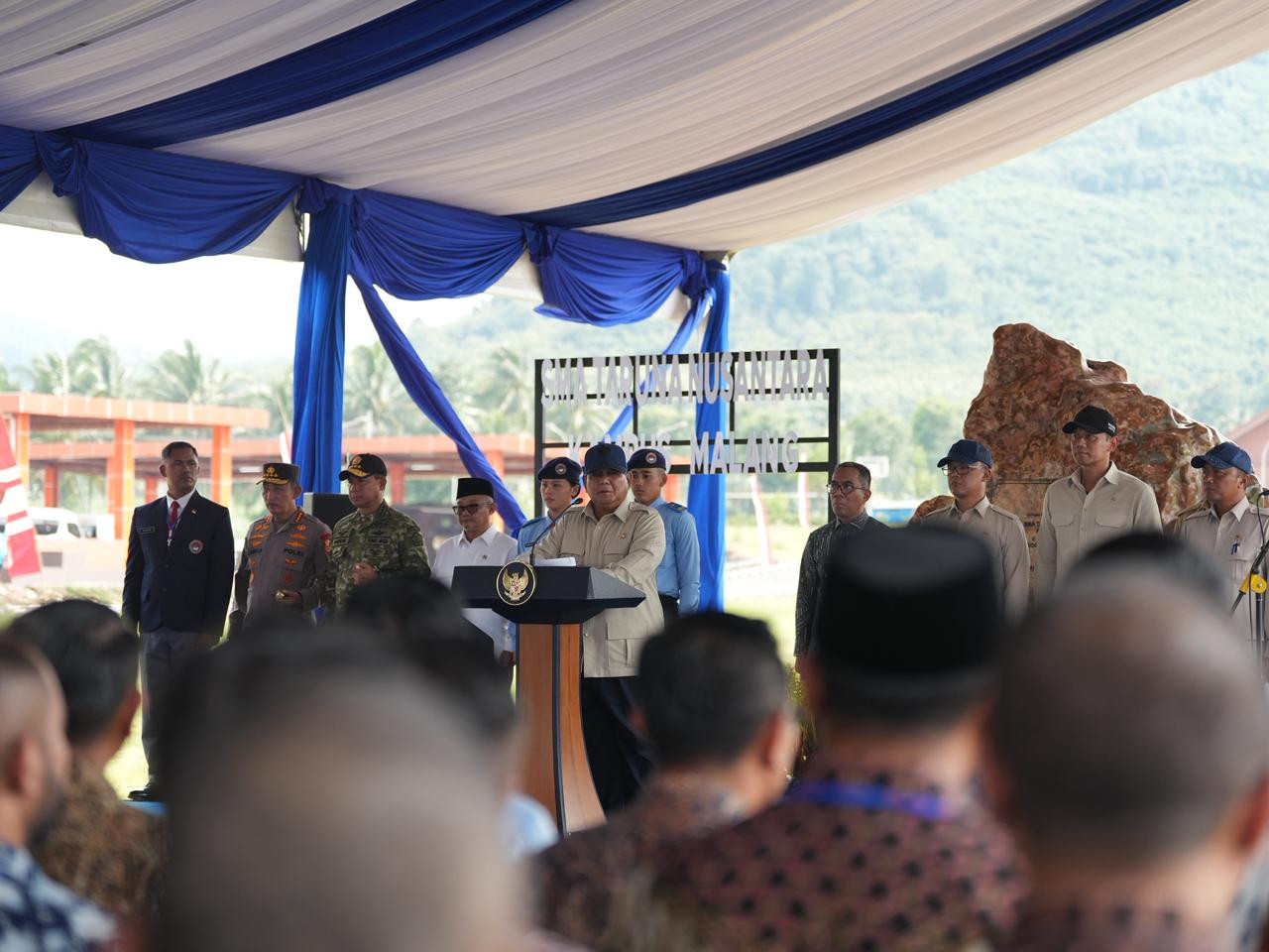 Siswi SMA Taruna Nusantara Titipkan Harapan Masa Depan kepada Prabowo: Indonesia Bisa Makin Maju