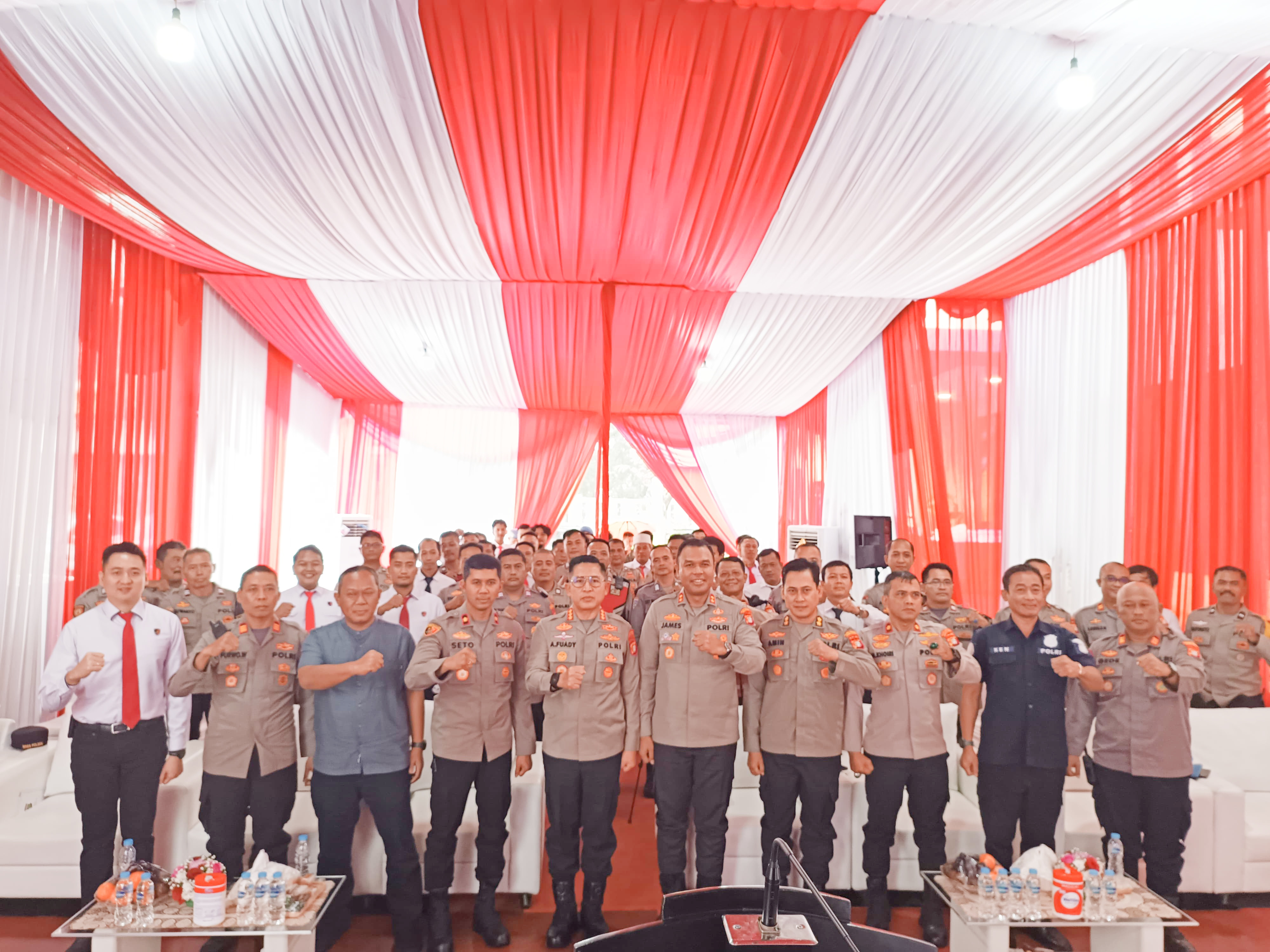 Kapolres Metro Jakarta Utara Laksanakan Kunjungan Kerja Di Polsek Kelapa Gading