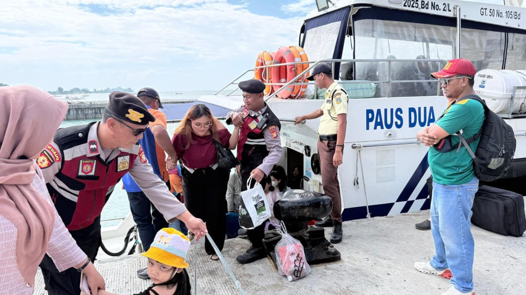 Kapolres Kepulauan Seribu: Jakarta On The Spot Hadir di Dermaga untuk Jaga Keselamatan dan Kenyamanan Wisatawan