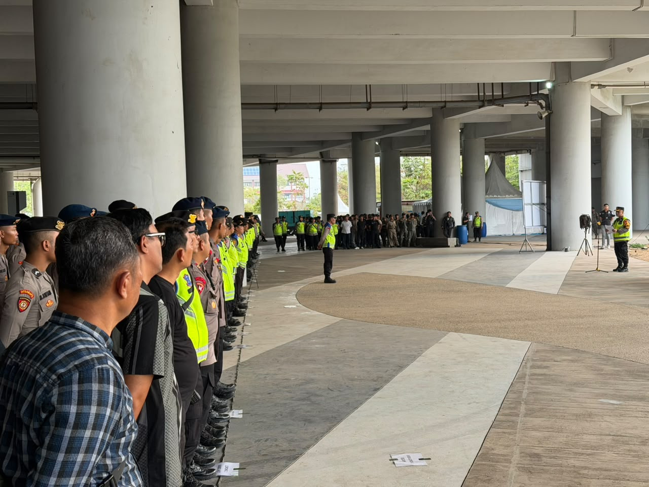 Kapolres Metro Jakarta Utara Pimpin Apel Pengamanan Persija Vs Persik di JIS, 1.456 Personel Disiagakan