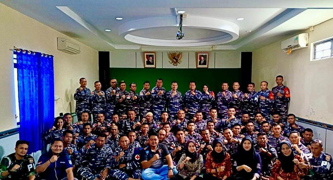 Apel Khusus Purna Tugas Anggota Lanal Tarempa