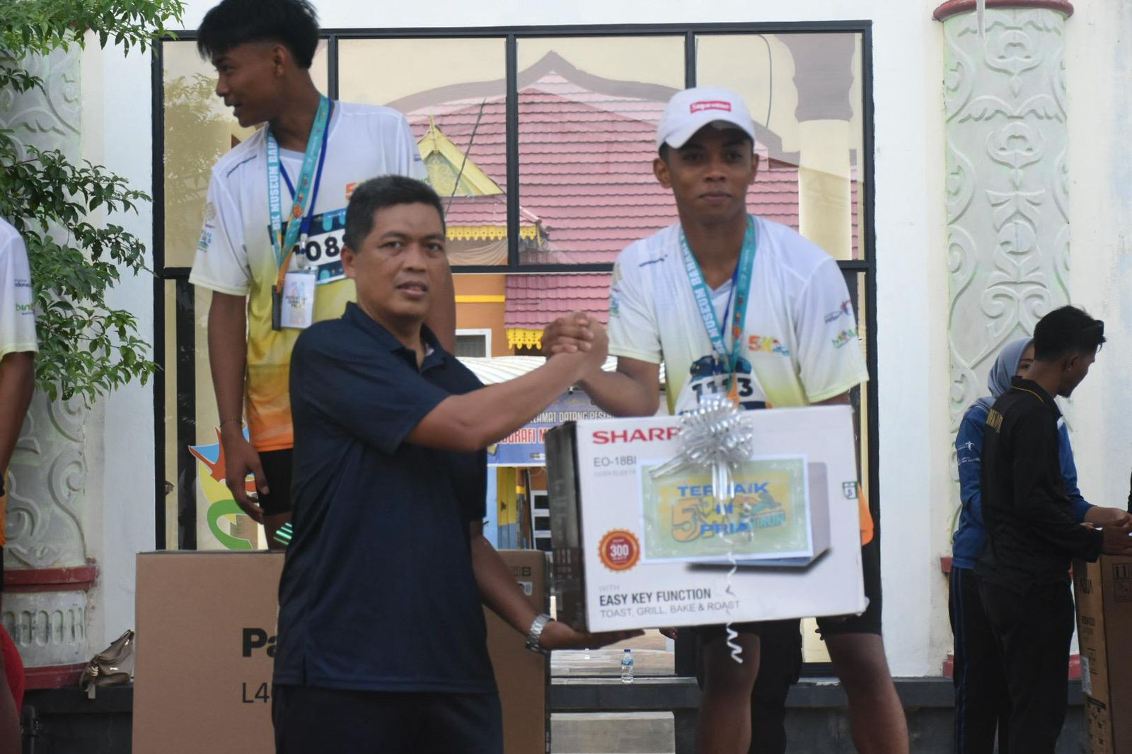 Danlanal Bintan Ikut Serta Kegiatan 5 K Fun Run Museum Bahari Bintan