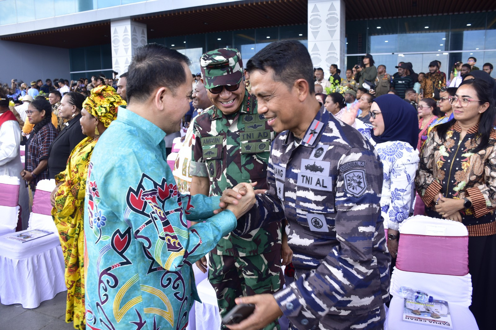 Semangat Baru Papua, Kodaeral X Hadiri Pisah Sambut Gubernur Papua