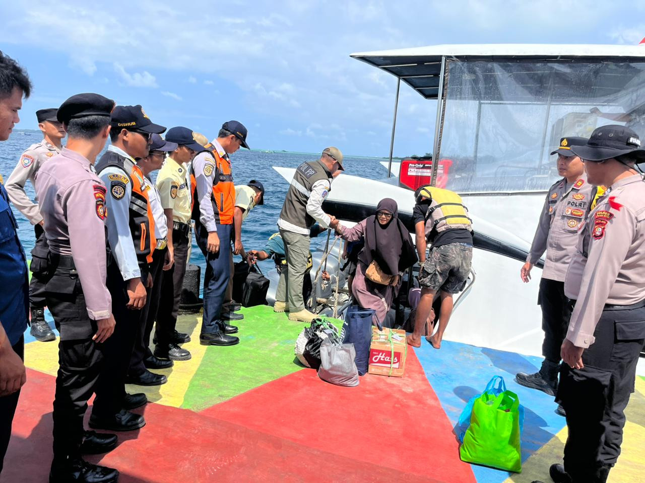 Pospam Ops Ketupat Jaya 2026 Pulau Pramuka Siap Layani Pemudik dan Wisatawan, Polres Kepulauan Seribu Siagakan Layanan Informasi hingga Kesehatan