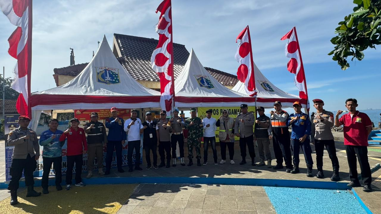 Layanan Lengkap di Pospam Ops Ketupat Jaya 2026, Polres Kepulauan Seribu Siap Amankan Mudik dan Wisata Lebaran