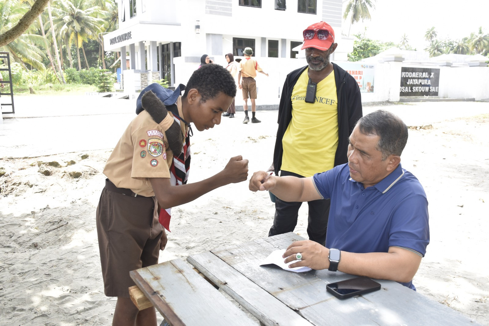 Saka BahariI dan Pramuka Kodaeral X, Membangun Karakter, Merajut Asa di Ujung Timur Nusantara