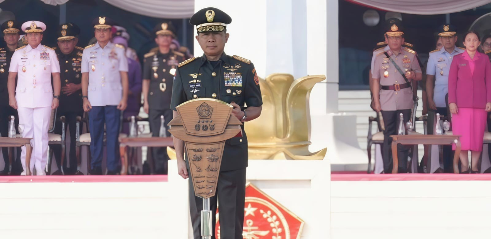 Panglima TNI Tutup Pendidikan Pertama Akademi TNI Tahun 2026 di Cilangkap