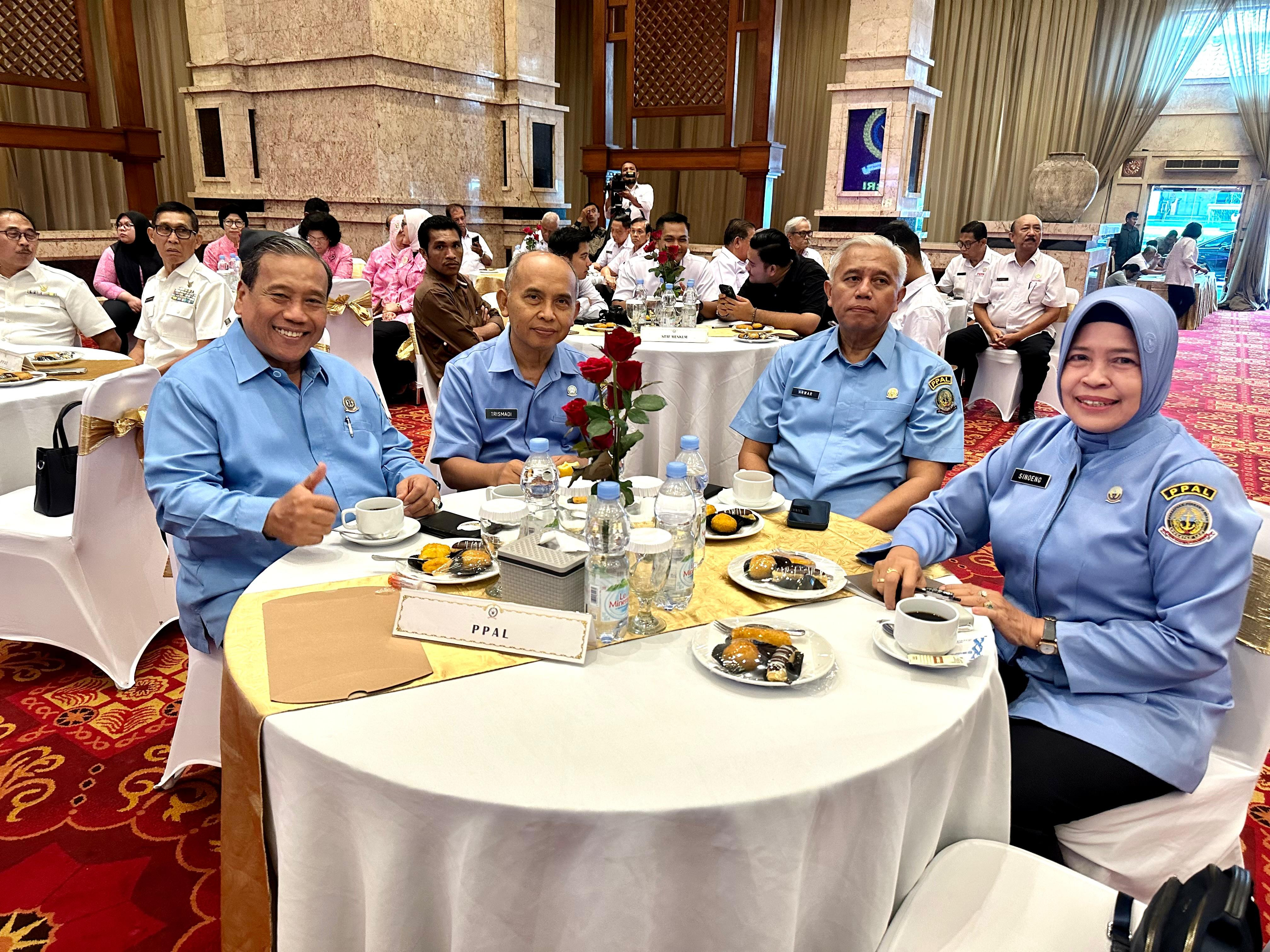 PPAL Pusat Ikuti Sosialisasi KUHP dan KUHAP Baru Oleh Wamenkum RI