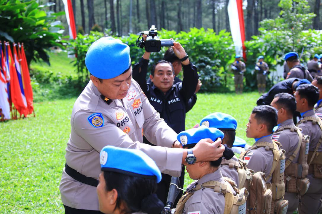 FPU 7 MINUSCA Siap Berangkat Ke Africa Tengah, Kadivhubinter Polri : Misi Perdamaian, Polri Terlatih